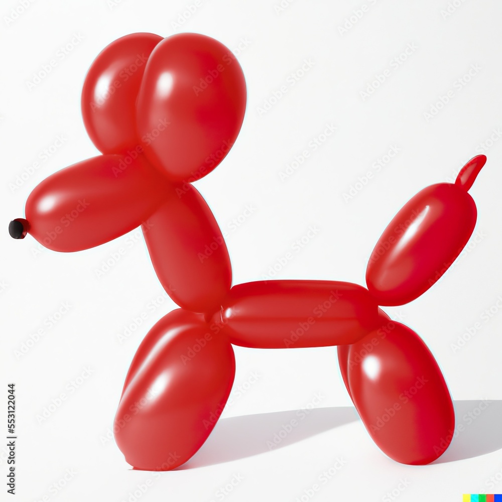 party baloon red color object art party baloon red color object art