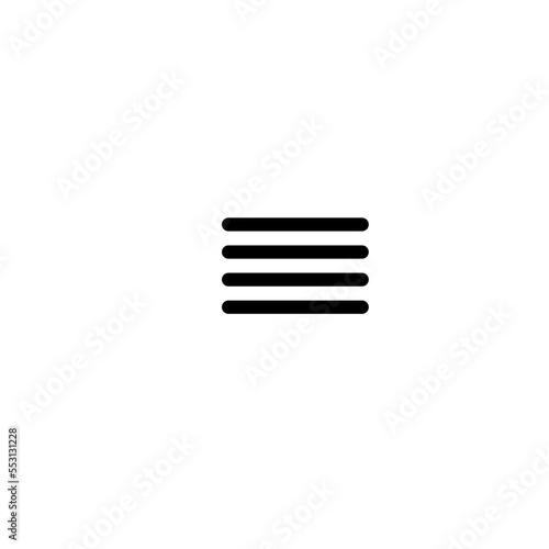 align line icon