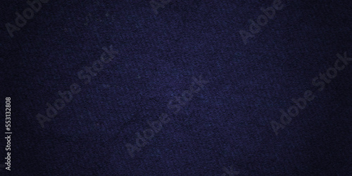 Blue fabric texture . Smoke on black . Dark blue fabric texture background. Dark blue cloth and fabric denim with pattern background . 