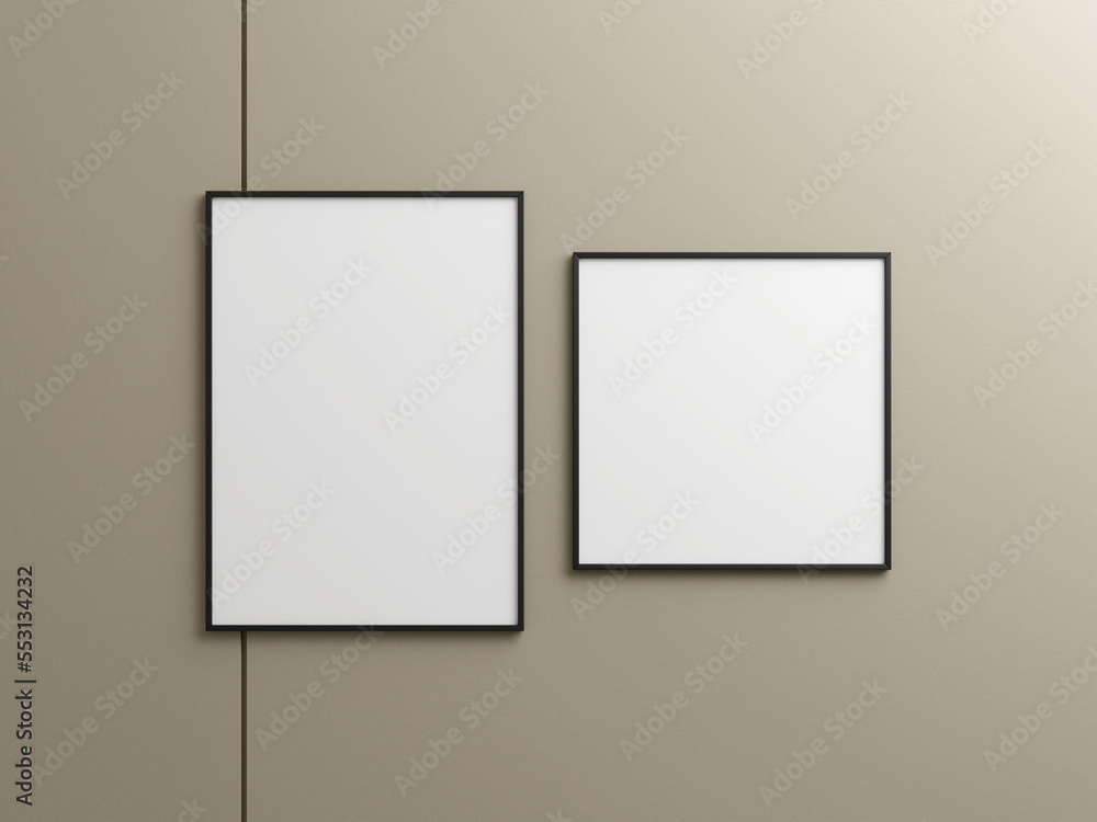 Hanging frame mockup for art and quotes. Hanging frame mockup for art and quotes.