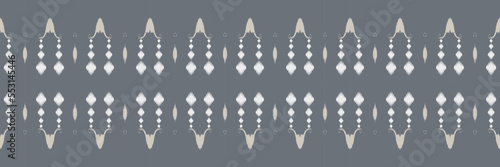 Ikat diamond tribal background Seamless Pattern. Ethnic Geometric Ikkat Batik Digital vector textile Design for Prints Fabric saree Mughal brush symbol Swaths texture Kurti Kurtis Kurtas