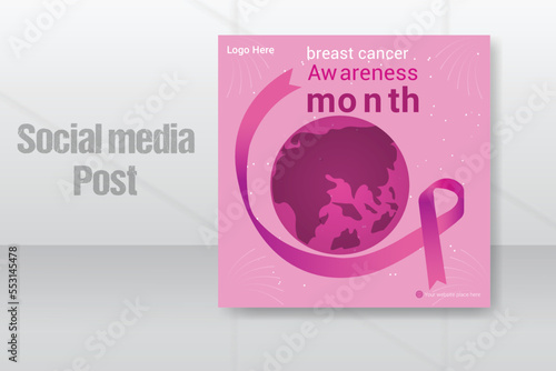 Cancer awareness month Instagram posts collection