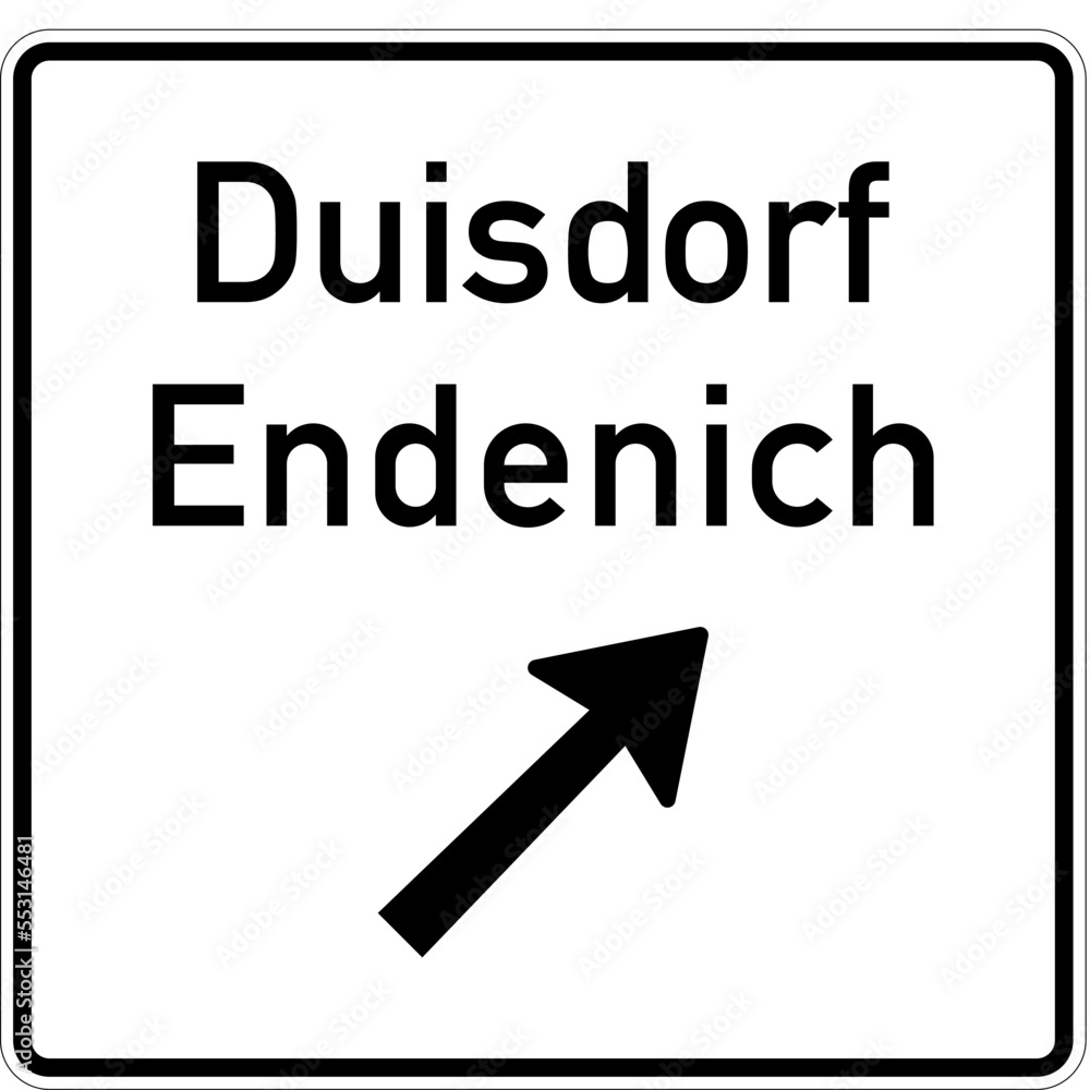 This sign indicates the end of a lanelanes. All the traffic in this lanethese lanes must merge into the adjacent lane. Direction Signs, road signs Germany This sign indicates the end of a lanelanes. All the traffic in this lanethese lanes must merge into the adjacent lane. Direction Signs, road signs Germany