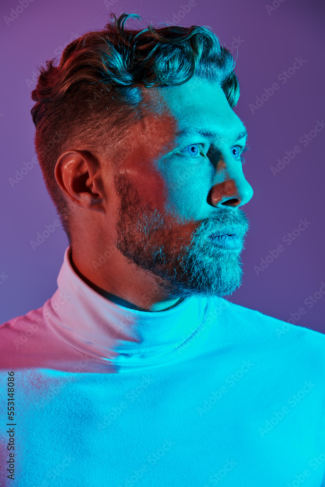 thoughtful handsome man thoughtful handsome man