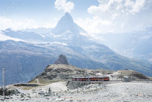 Matterhorn peak, Zermatt,  Switzerland photo