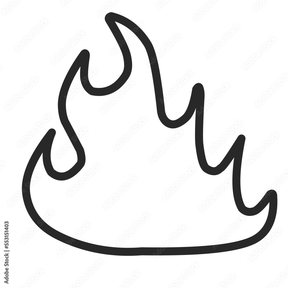Fire Line Icon Fire Line Icon