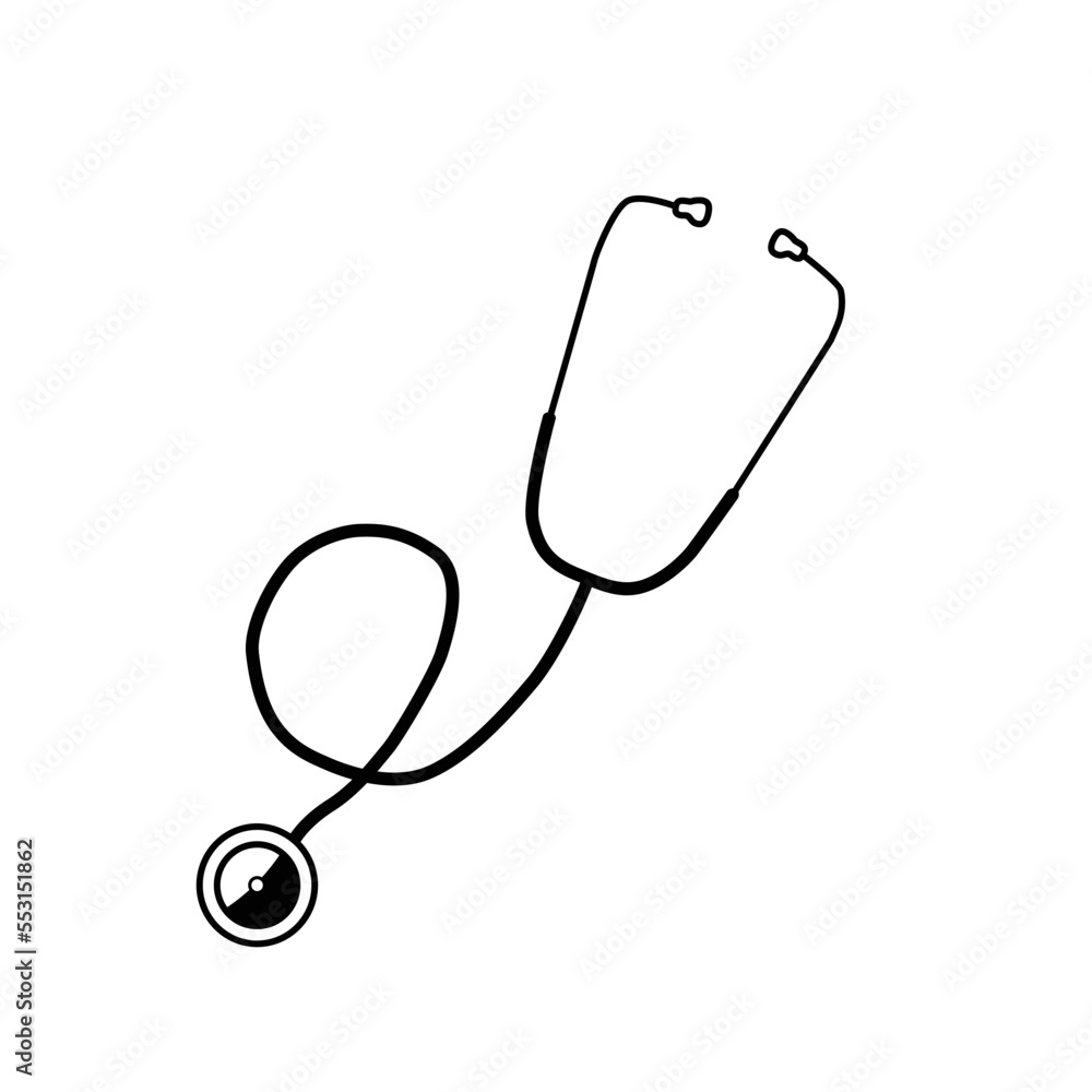 black and white stethoscope suitable for use in the world of health black and white stethoscope suitable for use in the world of health