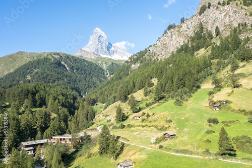 Matterhorn peak, Zermatt,  Switzerland