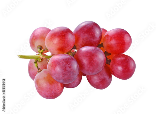 Red grape on transparent png
