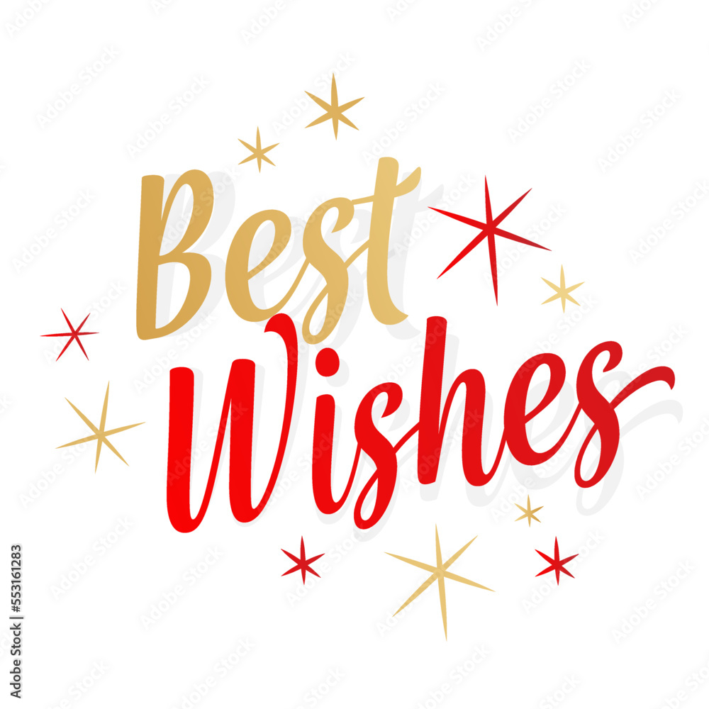 Best wishes Stock Vector Adobe Stock Best wishes Stock Vector Adobe Stock