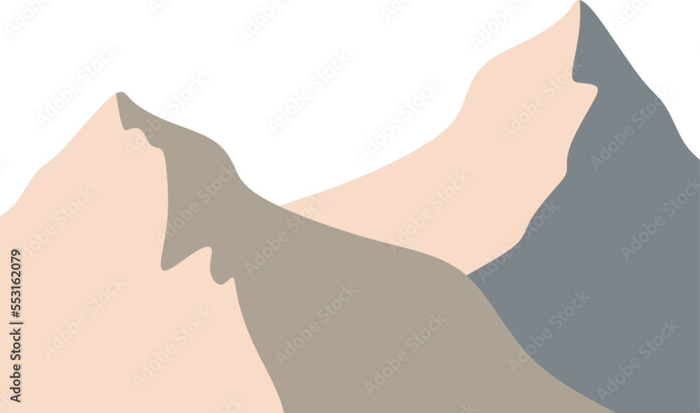 Mountain Boho Art Illustrations Mountain Boho Art Illustrations