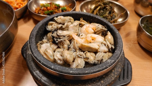 Korean Oyster Rice