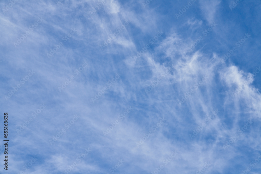 Beatiful blue sky with clouds on a sunny day Beatiful blue sky with clouds on a sunny day