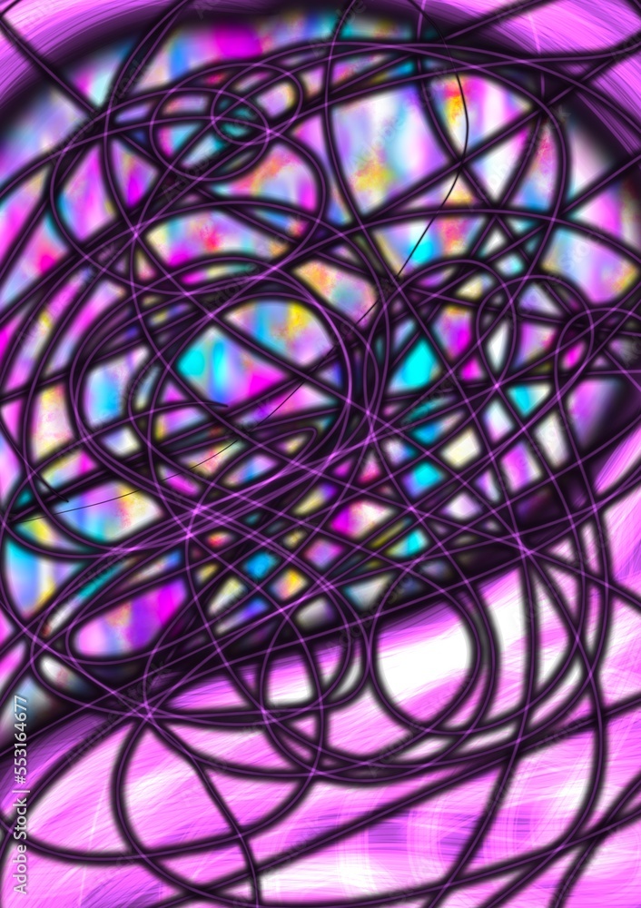 abstract background with circles abstract background with circles