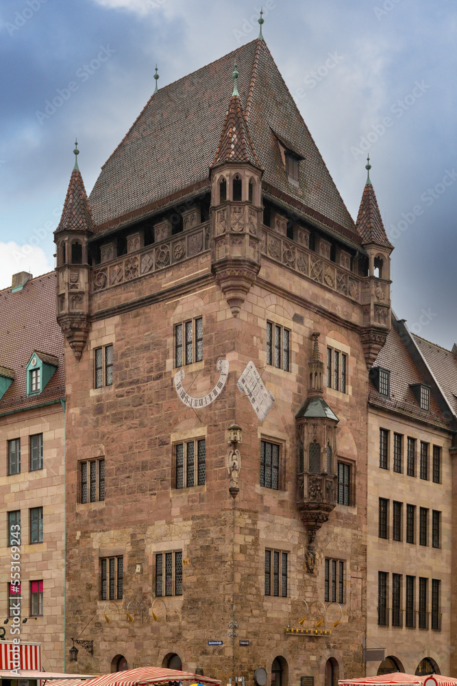 Das Nassauer Haus ist der letzte Wohntürme in Nürnberg