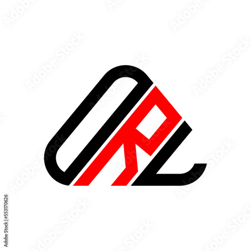 ORL letter logo creative design with vector graphic, ORL simple and modern logo.