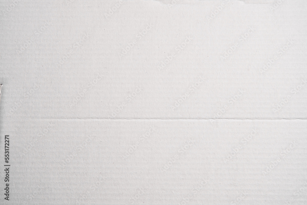 Fototapeta premium white cardboard carton material texture background