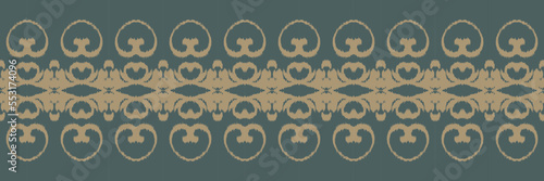 Batik Textile Motif ikat background seamless pattern digital vector design for Print saree Kurti Borneo Fabric border brush symbols swatches party wear