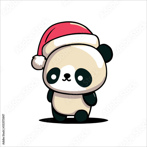 Cute Christmas Panda