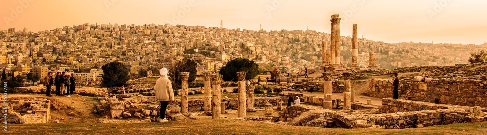 جبل القلعة- عمان- الاردن- Amman castle - Jordan