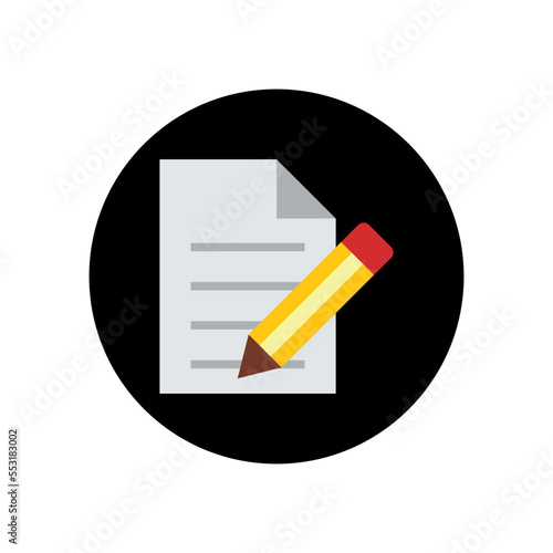 Abstract Pencil icon isolated.Abstract Icon.Business,money and people icon illustration isolated on white background many uses for advertising,book page,paintings,printing, mobile wallpaper,mobile