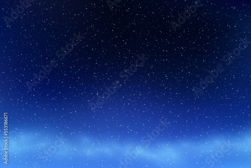 Night starry sky, shining outer space. background with stars for banner, web design. Vector