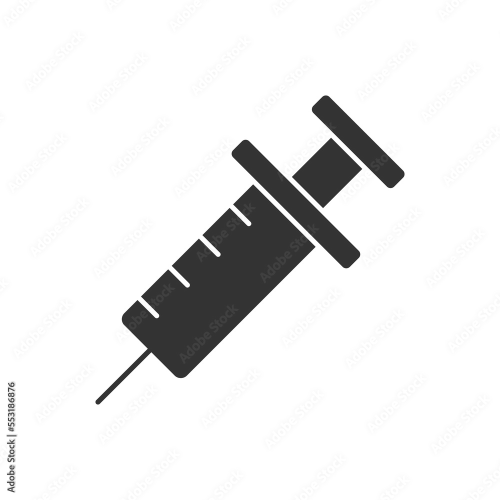 Syringe filled universal icon ui ux element sign. Syringe filled universal icon ui ux element sign.