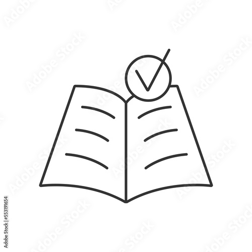 Guideline line universal icon ui ux element sign.