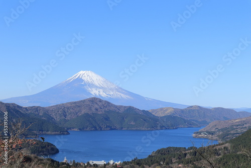 大観山からの富士山・芦ノ湖