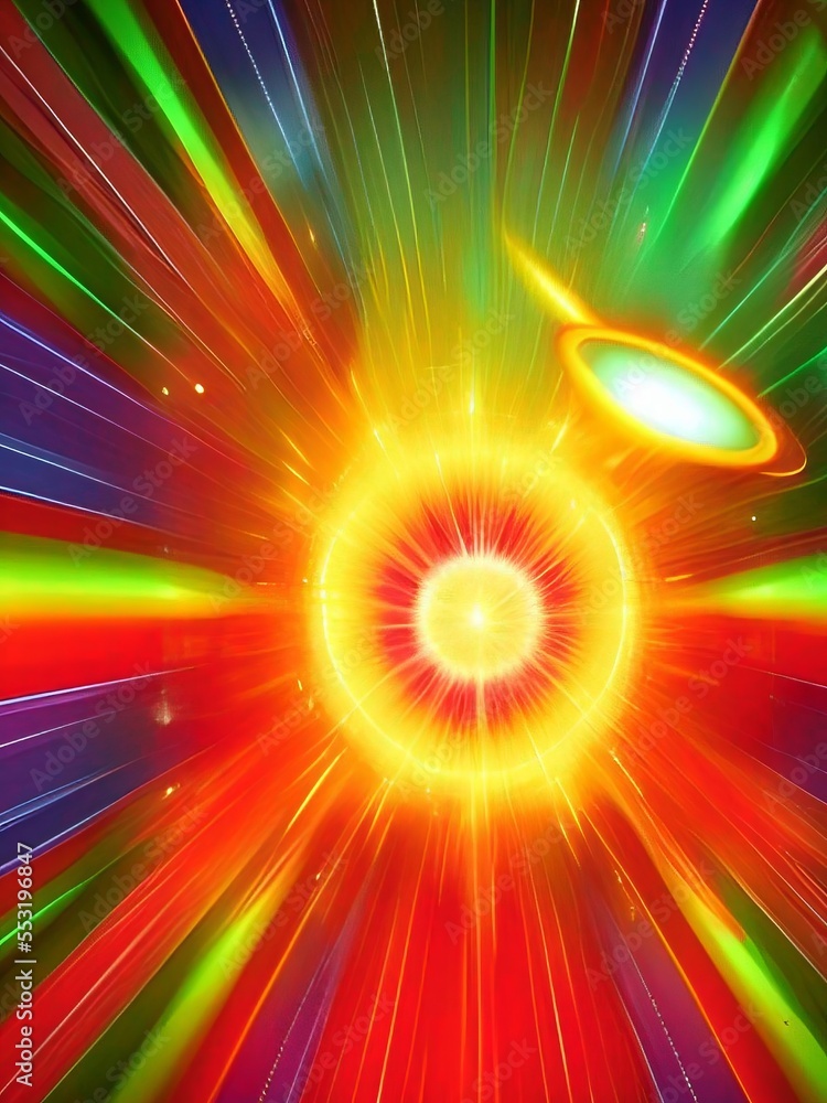 Obraz premium abstract background with rays