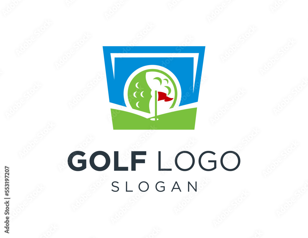 Logo design about Golf on white background. created using the CorelDraw application. Logo design about Golf on white background. created using the CorelDraw application.
