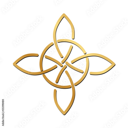 Celtic cross, logo icon
