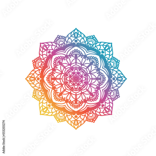 Mandala Flowers. Print pack decorative elements. Oriental, mystic, alchemical pattern. Coloring page templates. Vector illustration.