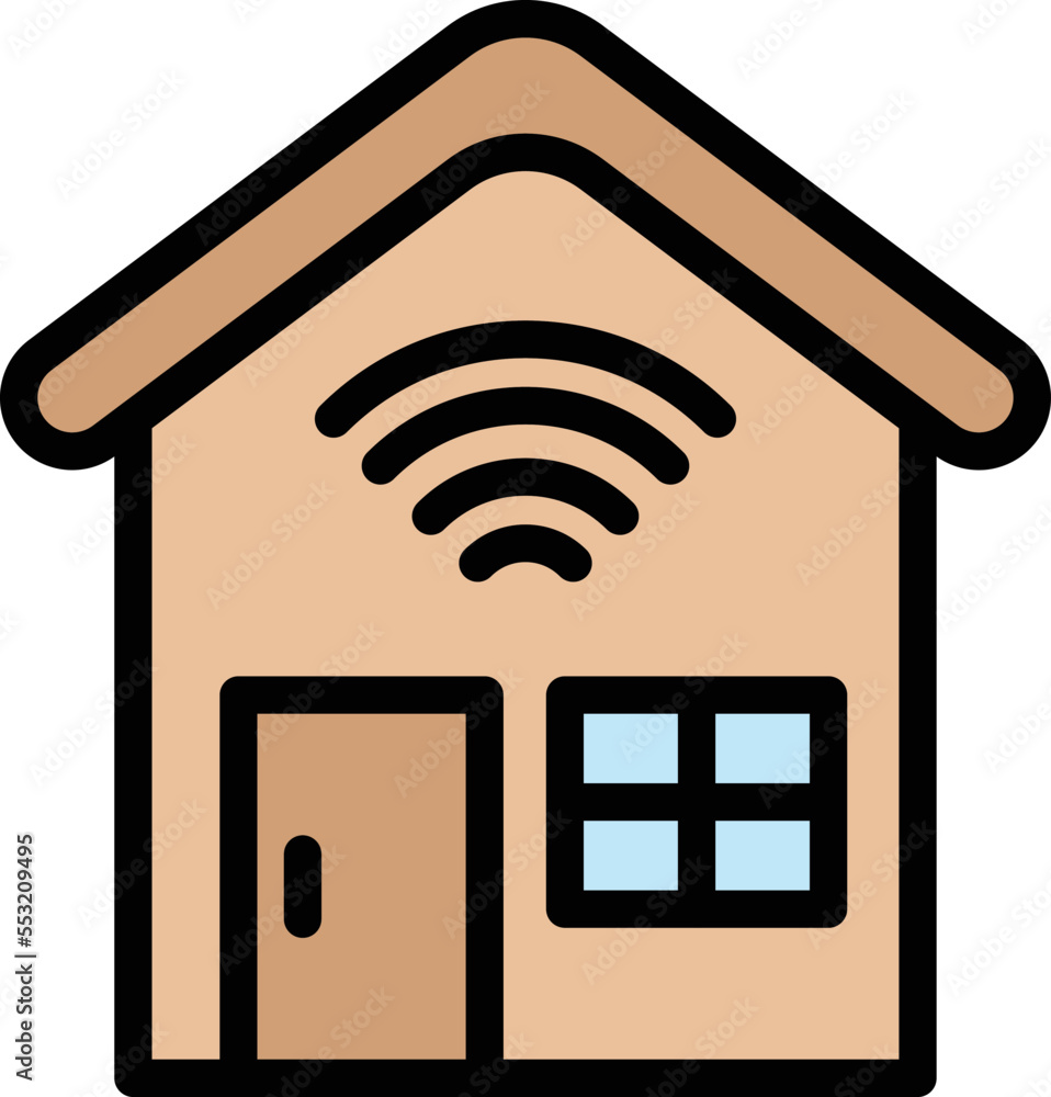 Smart house Vector Icon Design Illustration Smart house Vector Icon Design Illustration