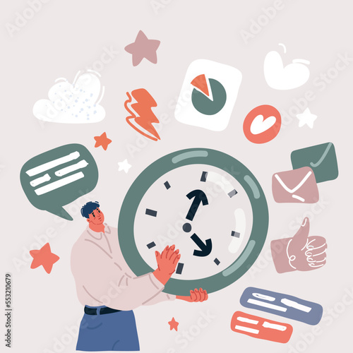Stopping Time-Man determined to hold back time