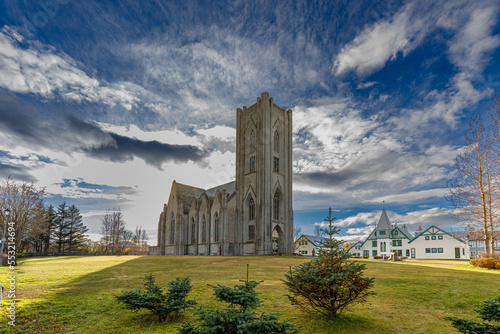 Christ the King Cathedral in Reykjavik, Iceland photo