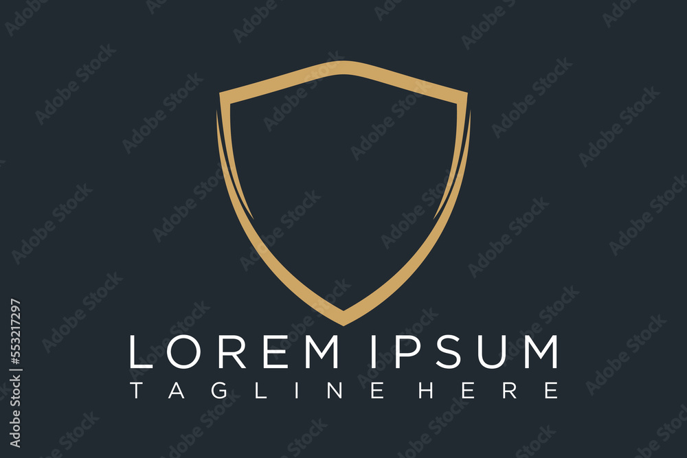 shield logo template ready for use, shielding icon, security and protector symbol shield logo template ready for use, shielding icon, security and protector symbol