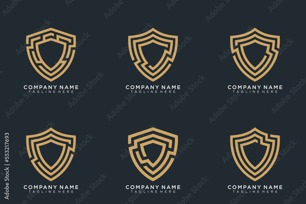 Luxury and Crest logo element with Crown, Wing, Emblem, Ribbon, Lion, Heraldic Monogram in Vintage style design elements Luxury and Crest logo element with Crown, Wing, Emblem, Ribbon, Lion, Heraldic Monogram in Vintage style design elements