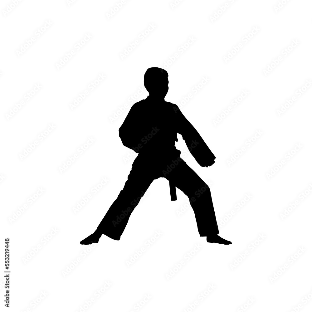 Child karate fighter icon. Simple style child karate training course big sale poster background symbol. Child karate fighter brand logo design element. Child karate fighter t-shirt printing. Child karate fighter icon. Simple style child karate training course big sale poster background symbol. Child karate fighter brand logo design element. Child karate fighter t-shirt printing.