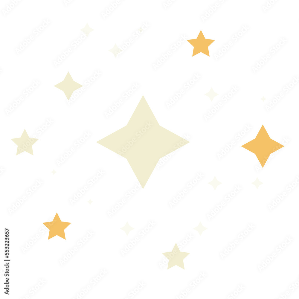Stars flat design style icon Stars flat design style icon