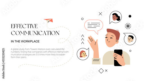Effective Communication Banner Template