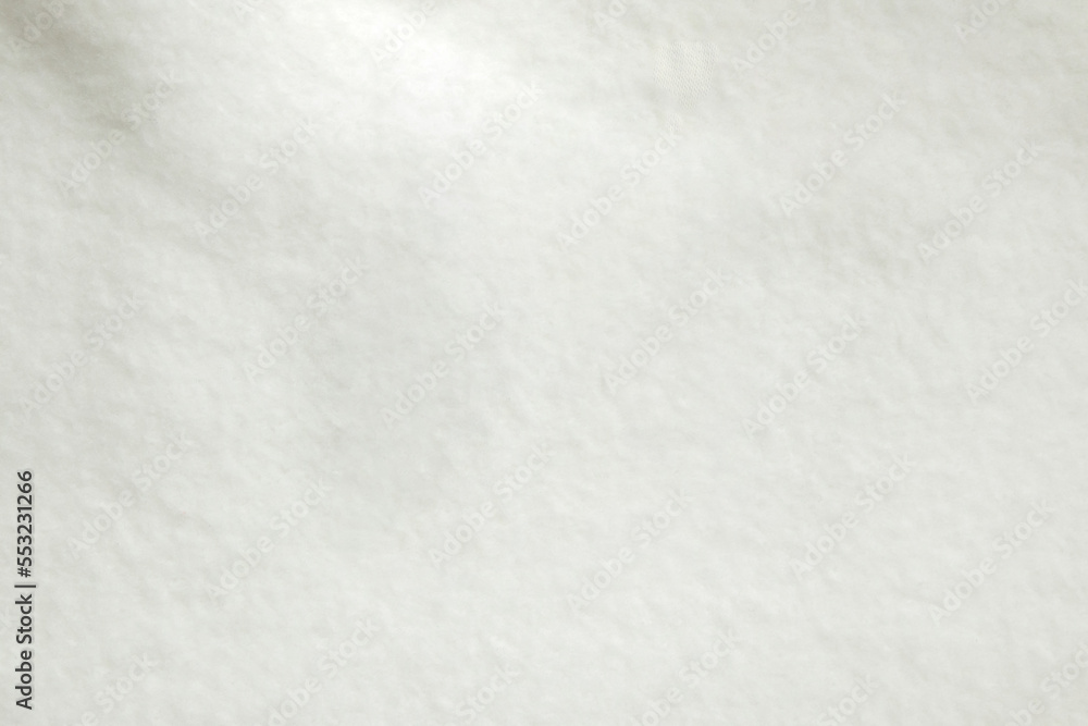 Obraz premium White fluffy fur fabric wool texture background