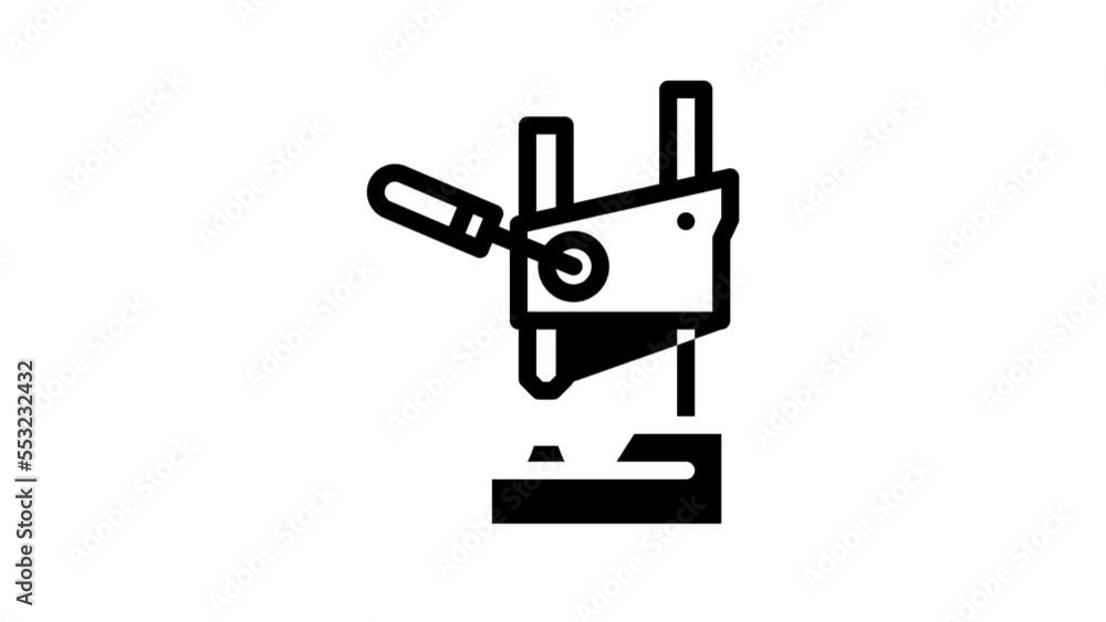 button press sewing line icon animation button press sewing line icon animation