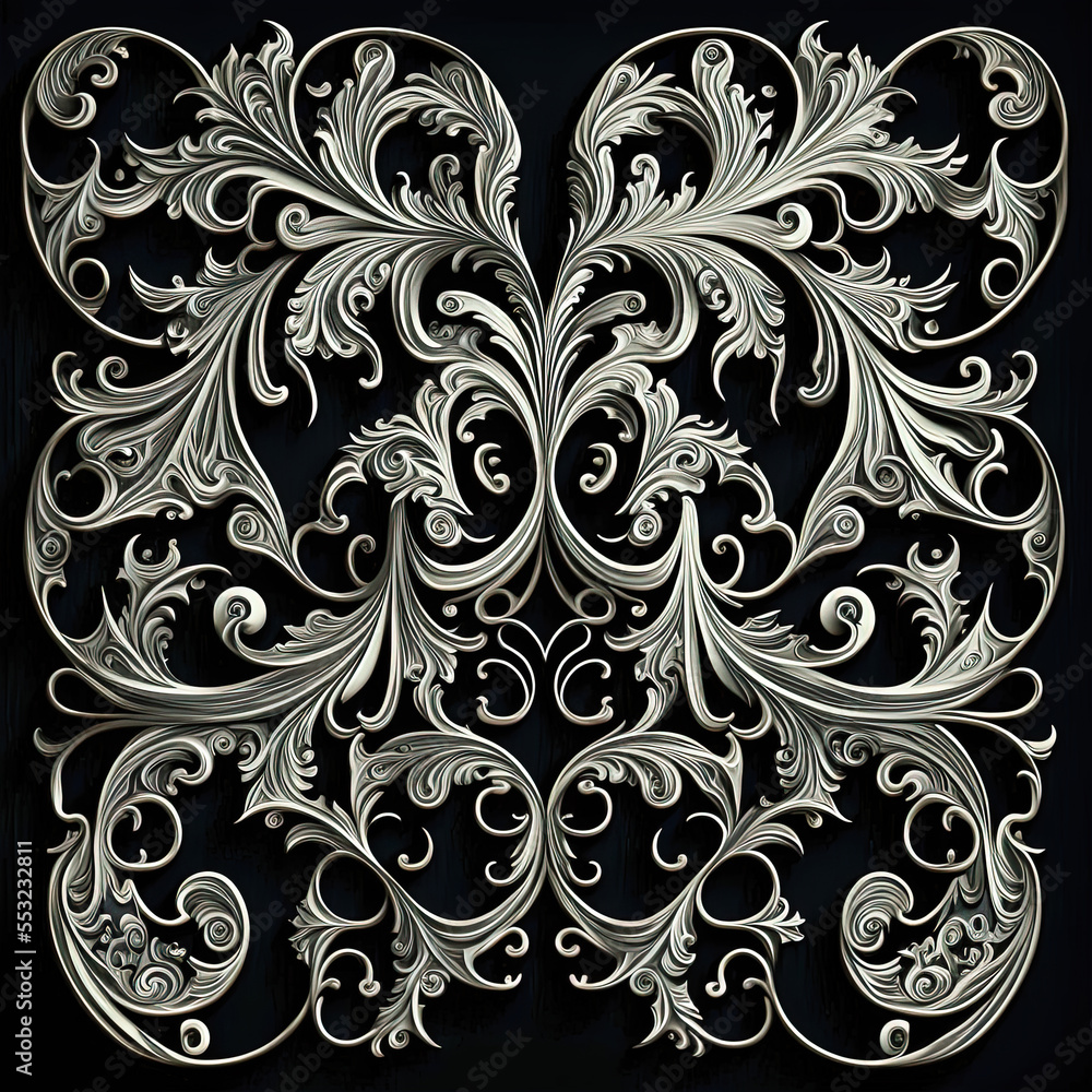 Colorful Filigree pattern Colorful Filigree pattern