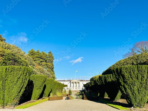 Aras an Uachtarain Official Residence of the President of Republic of Ireland photo