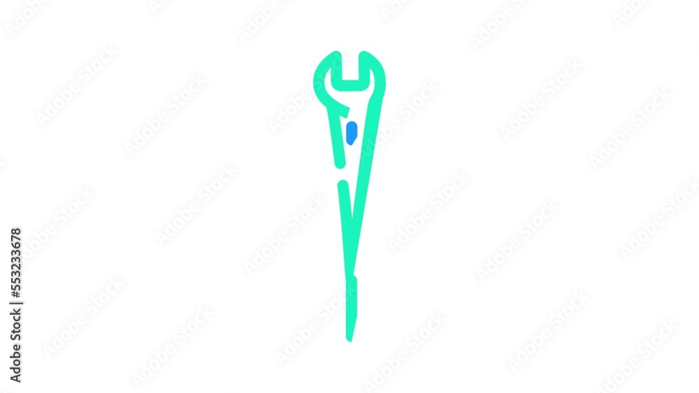 spud wrench color icon animation spud wrench color icon animation