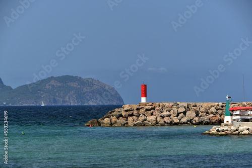 Hafeneinfahrt in Can Picafort auf Mallorca © JS