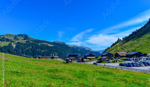 Gebirgspass  Faschinajoch in Vorarlberg  photo