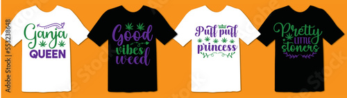 Weed svg t shirt design