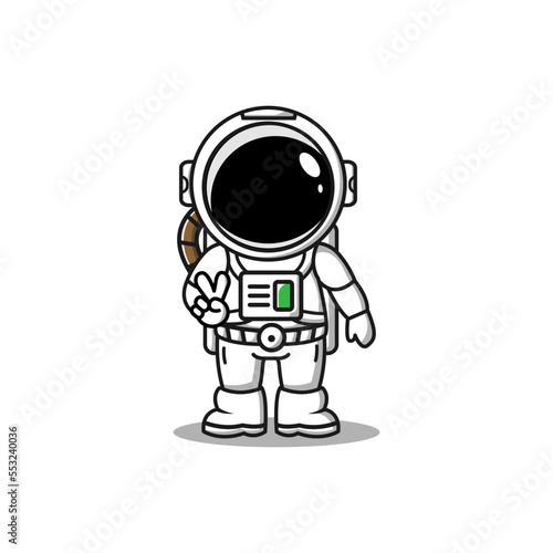 astronaut in space
